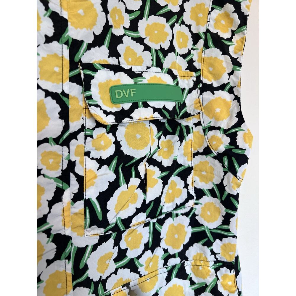 Diane Von Furstenberg x Target (M) Nylon PACKABLE POUCH-Yellow Hooded Vest-DVF- - Picture 3 of 11